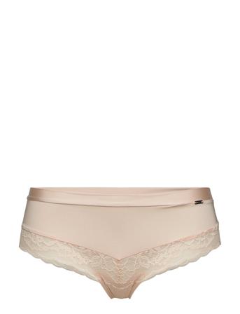 Brief Colin Brazilian Low Fash Lingerie Panties Brazilian Panties Beige Lindex