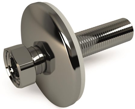 LK Systems 1881845 Anslutningskoppling rak, G26 x 1,5 mm Utan avstängning, Badrum