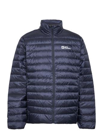 Pack & Go Down Jkt M Foret Jakke Navy Jack Wolfskin
