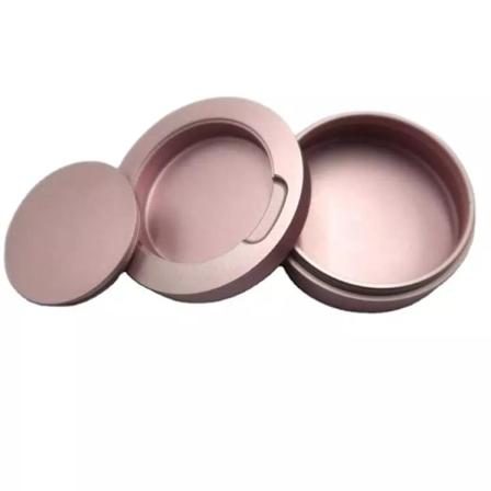 Snusboks i aluminium for alle snustyper med oppbevaringsrom Pink Rosa
