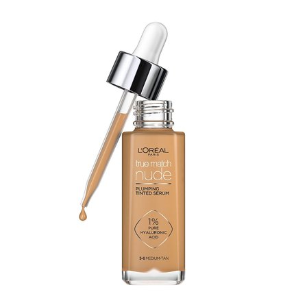 L'Oréal Paris True Match Nude Plumping Tinted Serum Medium-Tan 5-6, Skincare, Ansigtspleje, Serum