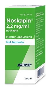Noskapin 2,2 mg/ml mikstur 250 ml