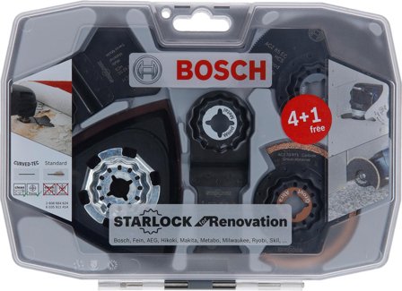 Bosch Starlock tilbehørssett for multiverktøy - 13 deler