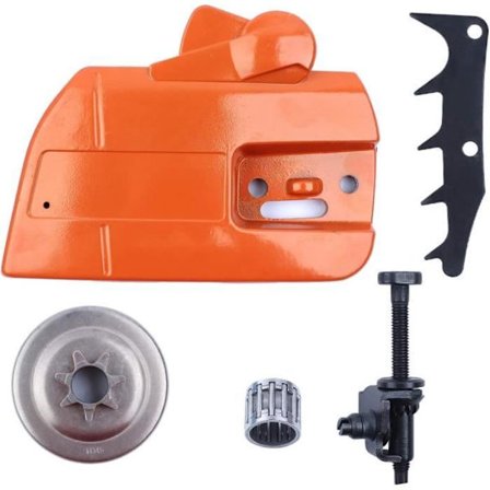 Kjedebrems Clutch Deksel Trommel Tenter Tumper Tumper Piggsett Passer Husqvarna 340 345 346 350 351 353 SAVE Hg