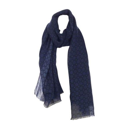 Church's, Winter Scarves Blauw, unisex, Maat:ONE Size