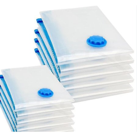 6 Pieces Xxl Vacuum Bags, Duvets, Vacuum Set, Clothes Bags
