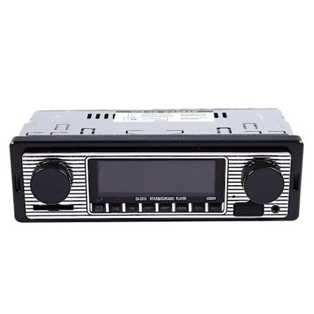Bluetooth Vintage Bilradio MP3-afspiller Stereo USB Aux Klassisk Bil Stereo Audio