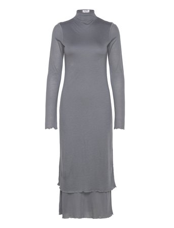 Filippa K Layered Frill Dress - Grey - M