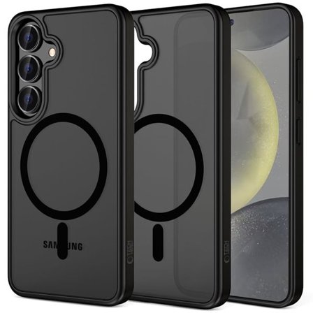 Tech-Protect MagMat MagSafena Samsung Galaxy S25 FE-etui - mat sort