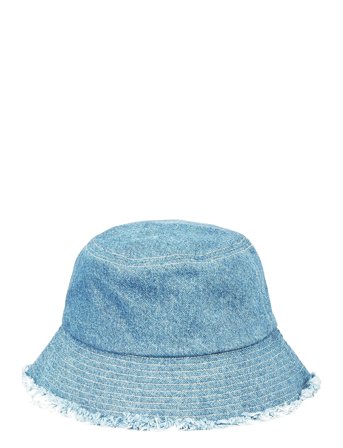 Becksöndergaard Washed Denima Bucket Hat - Blue - XS/S