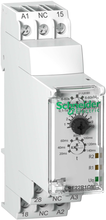 Schneider Electric RE22R1QMQ Tidsrelé start, 1C/O, Elfordeling & strømforsyning