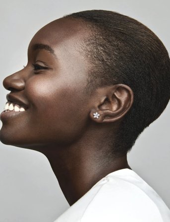 Pandora Snowflake Sterling Silver Stud Earrings With Clear Cubic Zirconia - Silver - ONE SIZE