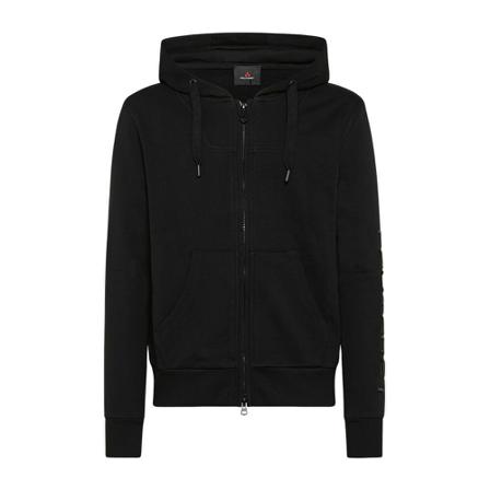 Peuterey, Hooded sweatshirt with dual pull zip Zwart, Heren, Maat:L