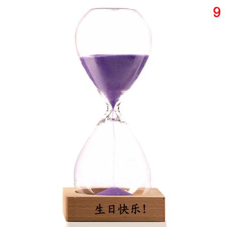 Timglas Sand Timer Sand Klocka Timers för rum Kök Office Decor Time Management Tool