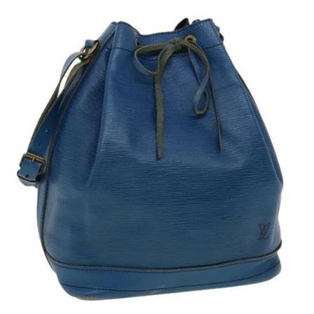 Louis Vuitton Vintage, Pre-owned Leather louis-vuitton-bags Blauw, Dames, Maat:ONE Size