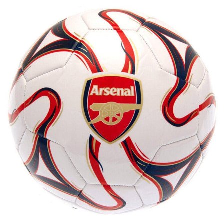 Arsenal FC Crest Fodbold 5 Hvid/Rød/Blå Hvid/Rød/Blå 5