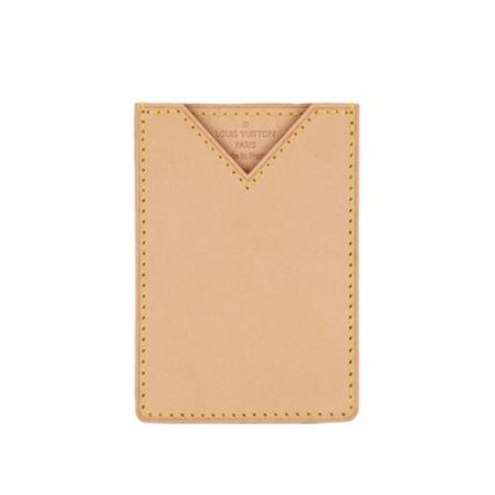 Louis Vuitton Vintage, Smooth leather pre-obned Beige, Dames, Maat:ONE Size,leer