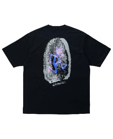 Gramicci Thumbprint Tee Vintage Black