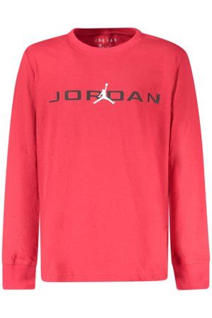 Jordan T-shirt Maniche Lunghe Bambino Rosso