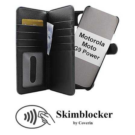 Skimblocker XL Magnet Fodral Motorola Moto G9 Power