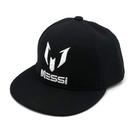 Ronaldo CR7 kasket Børn Drenge Piger Messi Neymar Bboy Hip-Hop Snapback Hat Sort-B Black-B