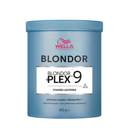 Vaalennuspulveri - WELLA PROFESSIONALS - Blondor Plex Multi Blond - 800g - Ilman ammoniakkia - Anti-keltaisuus