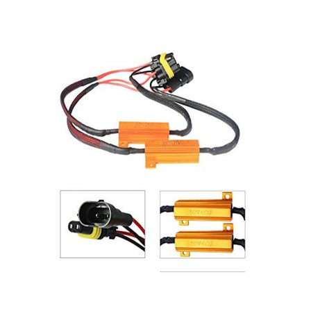 Motstånd Hb4 9006 50W 6 8 Ohm för ledlampor xenon canbus
