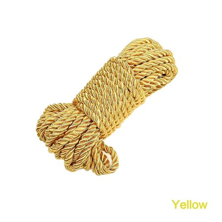 5M og 10M Silketau Tykk BDSM Bondage Rollespill Slave Erotiske Restriksjoner Myke Bomullstau Restriksjoner Par Sexleketøy for Voksenspill