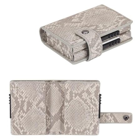 Aluminium PU-Läder Stilrent Praktiskt Korthållare från Jensen