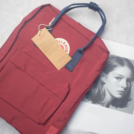 7-20L Ryggsekk Laptopveske Stor Kapasitet Gave til Barn Rød Blå Red Blue