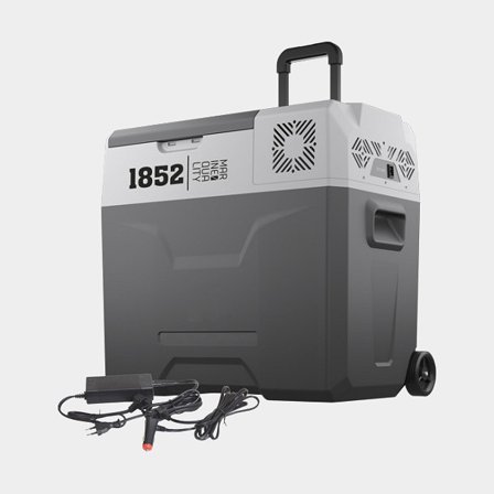 Compressor cooler 1852-Marine, 12V / 24V / 230V, 30 litres + connection cables