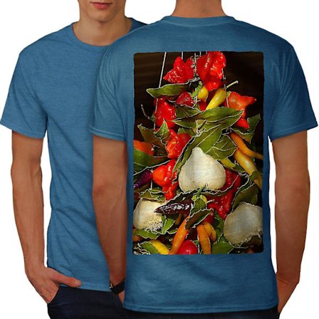 Grönsaker Vegansk mat Män Royal T-shirt Baksida