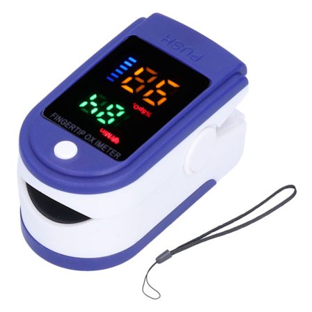 LK87 LED Oximeter Fingertoppspulsoximeter med Multifunktion Lätt att Installera Hållbar för Test av Blodsyremättnad