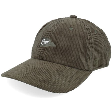 Coal - Groen unconstructed Cap - The Whidbey Ultra Low Profile Dark Green Dad Cap @ Hatstore
