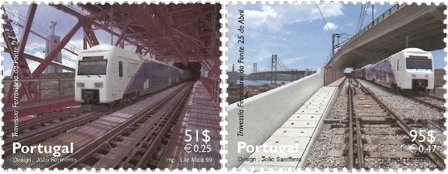Portugal - Tog - Postfrisk sæt 2v