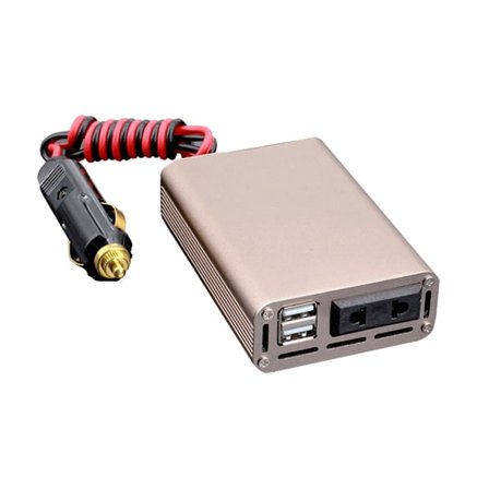 150W Power Inverter, Car Power Inverter DC 12V till AC 220V USB Converter Car Inverter Power