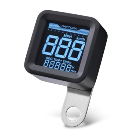Daytona Cube Digital LCD Speedometer + Tachometer