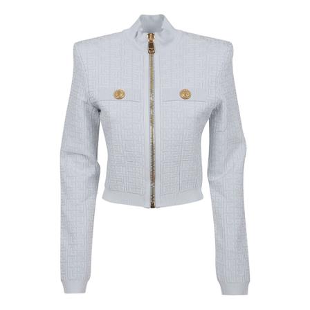 Balmain Cardigans Hvid, Dame