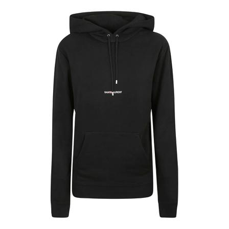 Saint Laurent, Sweater Zwart, Dames, Maat:S,print