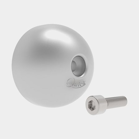 Ânodo de zinco para propulsor de proa Quick, adequado para túnel Ø185 mm