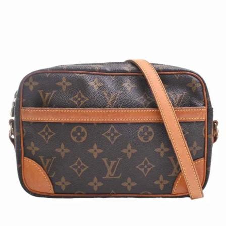 Louis Vuitton Vintage, Pre-owned Canvas louis-vuitton-bags Bruin, Dames, Maat:ONE Size
