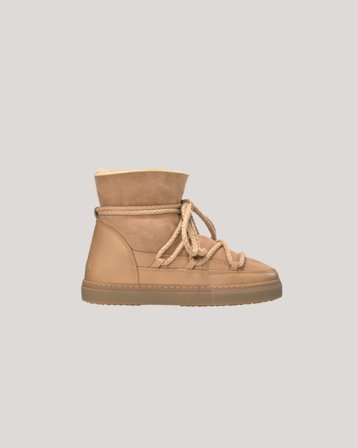 INUIKII CLASSIC Beige Skor Tjej - Kids Brand Store