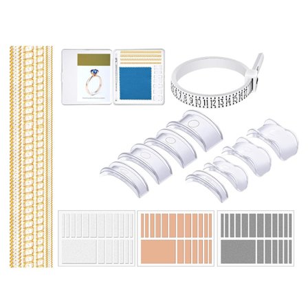 71 kpl Sormuksen koon säätölaite löysille sormuksille Sormuksen koon säätölaite Sormuksen pienennin