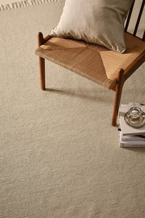 Jotex - Bomullsteppe Bomull/Bomull beige TONE - Kjøp Bomulls- & filleryer hos Jotex