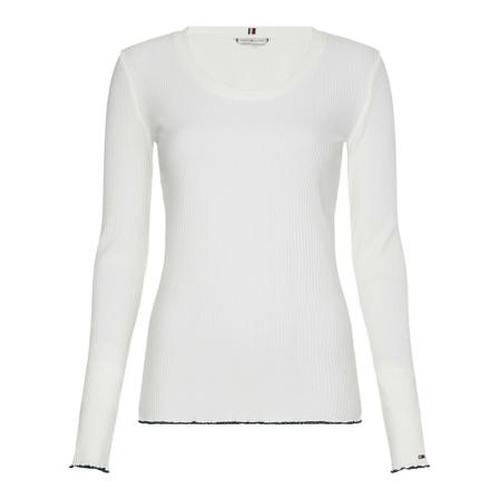 Tommy Hilfiger, Tops Biały, Kobieta, Rozmiar: M