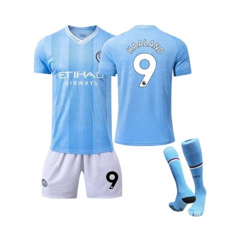23-24 Manchester City Hemma HAALAND #9 Träningströja XL