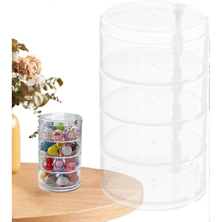 Akrylreol, Displayreol, Transparent Holder, 1 Sæt Displaystand Akryl