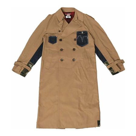 Junya Watanabe, Double-Breasted Coats Beige, Heren, Maat:L