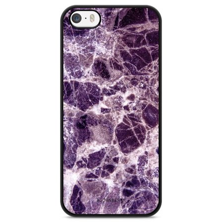Bjornberry Skal iPhone 5/5s/SE (2016) - Lila Marmor