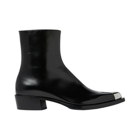 Alexander McQueen, Boots Czarny, Mężczyzna, Rozmiar: 40 EU